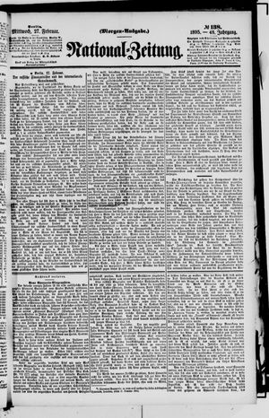 Nationalzeitung vom 27.02.1895