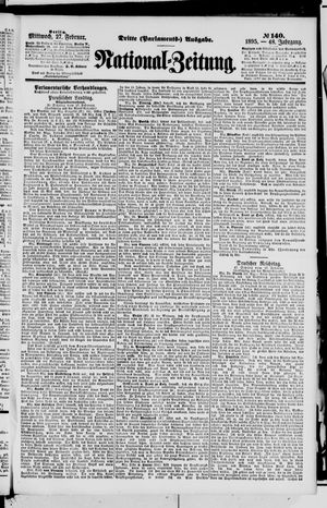 Nationalzeitung vom 27.02.1895