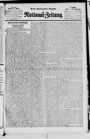 Nationalzeitung vom 01.03.1895
