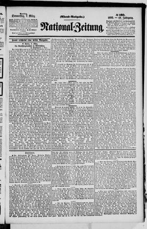 Nationalzeitung on Mar 7, 1895
