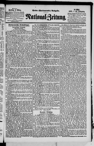 Nationalzeitung vom 08.03.1895