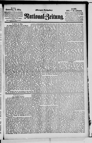 Nationalzeitung vom 14.03.1895