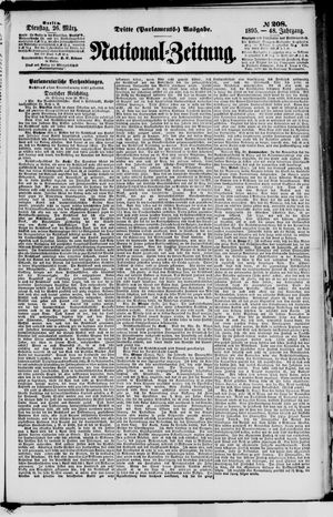 Nationalzeitung vom 26.03.1895