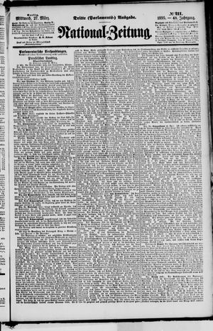 Nationalzeitung vom 27.03.1895