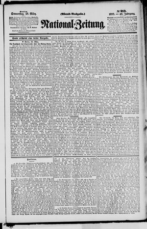 Nationalzeitung vom 28.03.1895