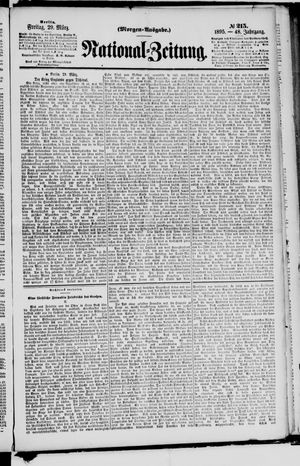 National-Zeitung vom 29.03.1895