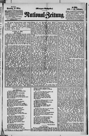 Nationalzeitung vom 31.03.1895