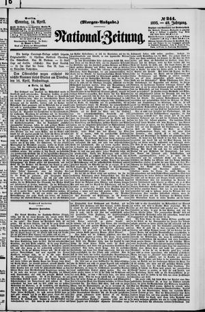 Nationalzeitung vom 14.04.1895