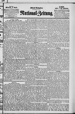 Nationalzeitung vom 17.04.1895