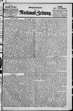 Nationalzeitung vom 23.04.1895