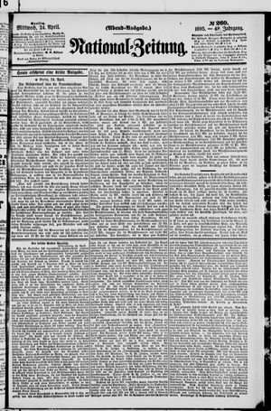 Nationalzeitung on Apr 24, 1895