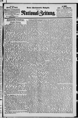 Nationalzeitung vom 26.04.1895