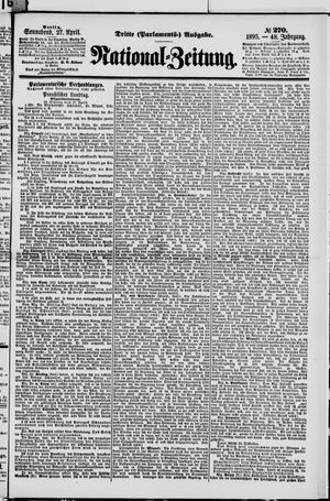 Nationalzeitung on Apr 27, 1895
