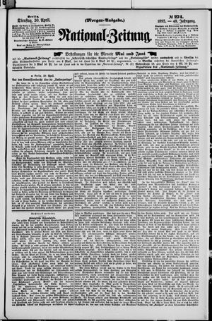 Nationalzeitung vom 30.04.1895
