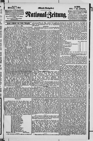 Nationalzeitung on May 1, 1895