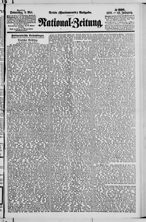 Nationalzeitung vom 09.05.1895