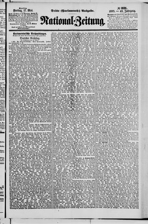 Nationalzeitung vom 17.05.1895