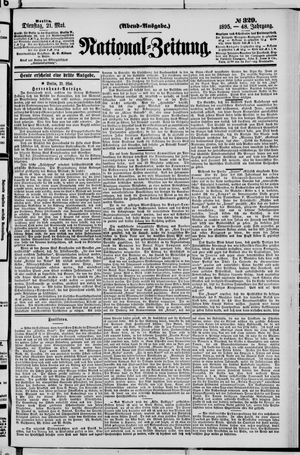 Nationalzeitung vom 21.05.1895