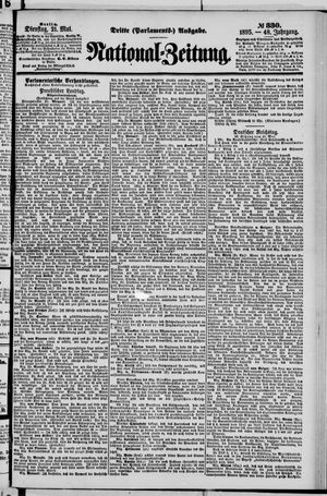 Nationalzeitung on May 21, 1895
