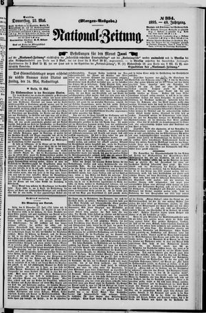 Nationalzeitung vom 23.05.1895