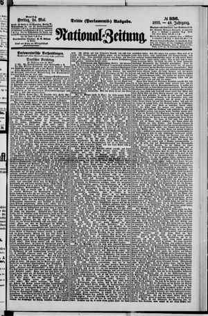Nationalzeitung vom 24.05.1895