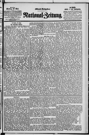 National-Zeitung vom 27.05.1895