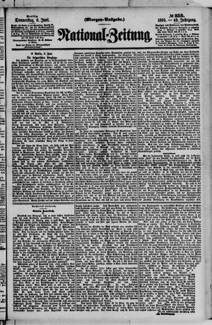 Nationalzeitung vom 06.06.1895