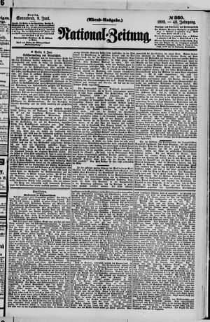 Nationalzeitung vom 08.06.1895
