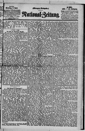 Nationalzeitung vom 09.06.1895