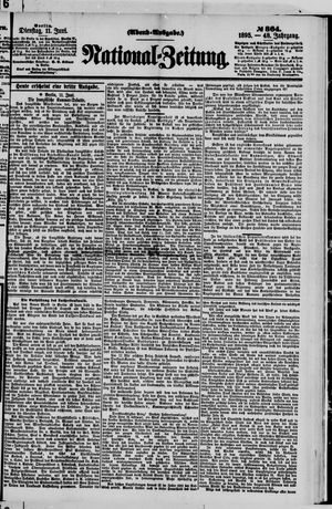 Nationalzeitung on Jun 11, 1895