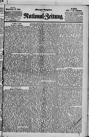 Nationalzeitung on Jun 15, 1895