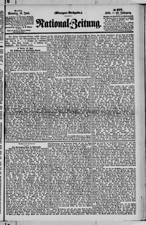 Nationalzeitung on Jun 16, 1895