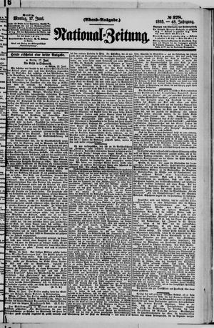 Nationalzeitung vom 17.06.1895