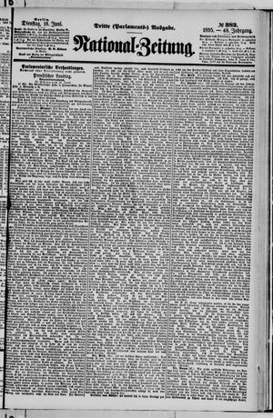 Nationalzeitung vom 18.06.1895