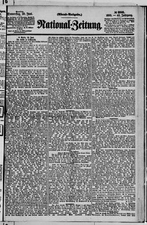 Nationalzeitung vom 20.06.1895