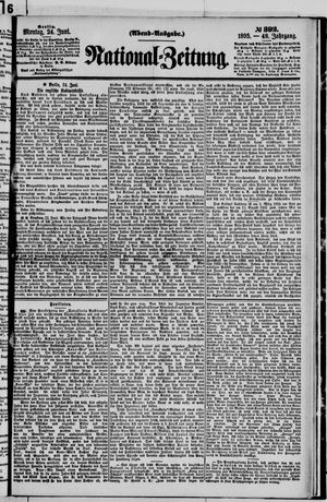 Nationalzeitung on Jun 24, 1895