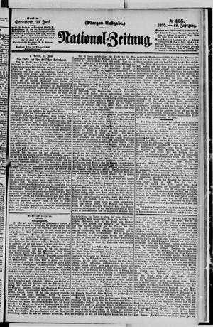 National-Zeitung vom 29.06.1895