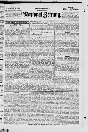 National-Zeitung vom 04.07.1895