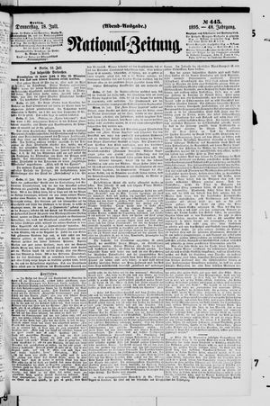 National-Zeitung vom 18.07.1895