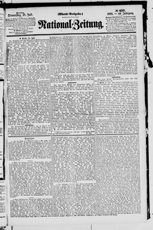 Nationalzeitung vom 25.07.1895