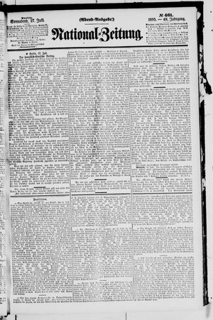National-Zeitung vom 27.07.1895