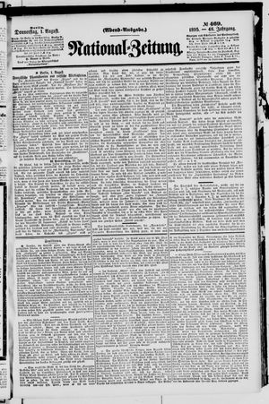 National-Zeitung vom 01.08.1895