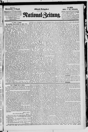 National-Zeitung vom 03.08.1895