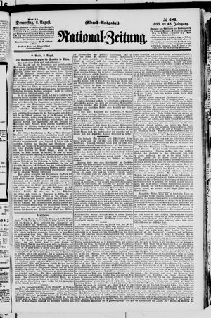 National-Zeitung vom 08.08.1895