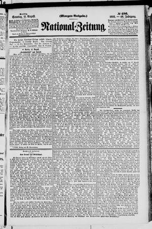 National-Zeitung vom 11.08.1895