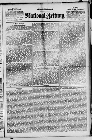 National-Zeitung vom 16.08.1895