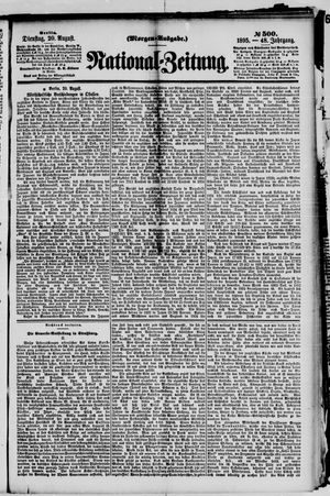 Nationalzeitung vom 20.08.1895