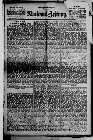 Nationalzeitung vom 23.08.1895