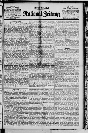 National-Zeitung vom 27.08.1895