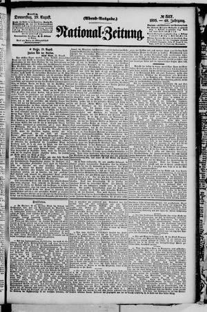 National-Zeitung vom 29.08.1895